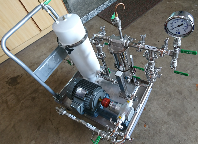 油品之【游離水】、【溶解水】過濾測試設備